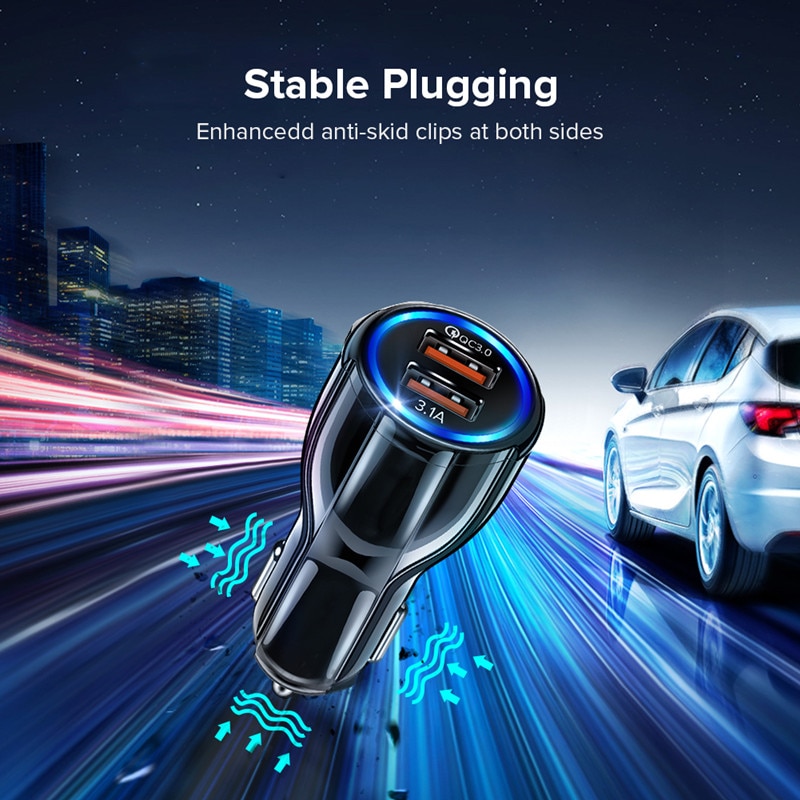 Universal Car Charger with Dual USB Universal Car Charger with Dual USB