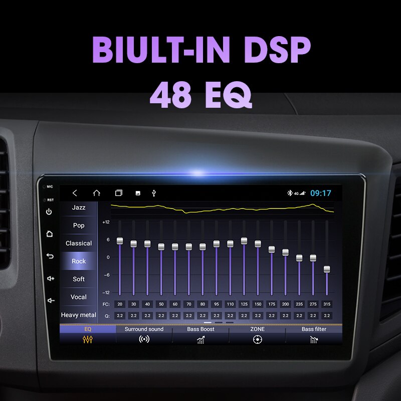 Vtopek 9″ 4G+WiFi DSP RDS 2din Android 10.0 Car Radio Multimidia Video Player Navigation GPS For HONDA CIVIC 2012-2015 Head Unit Vtopek 9