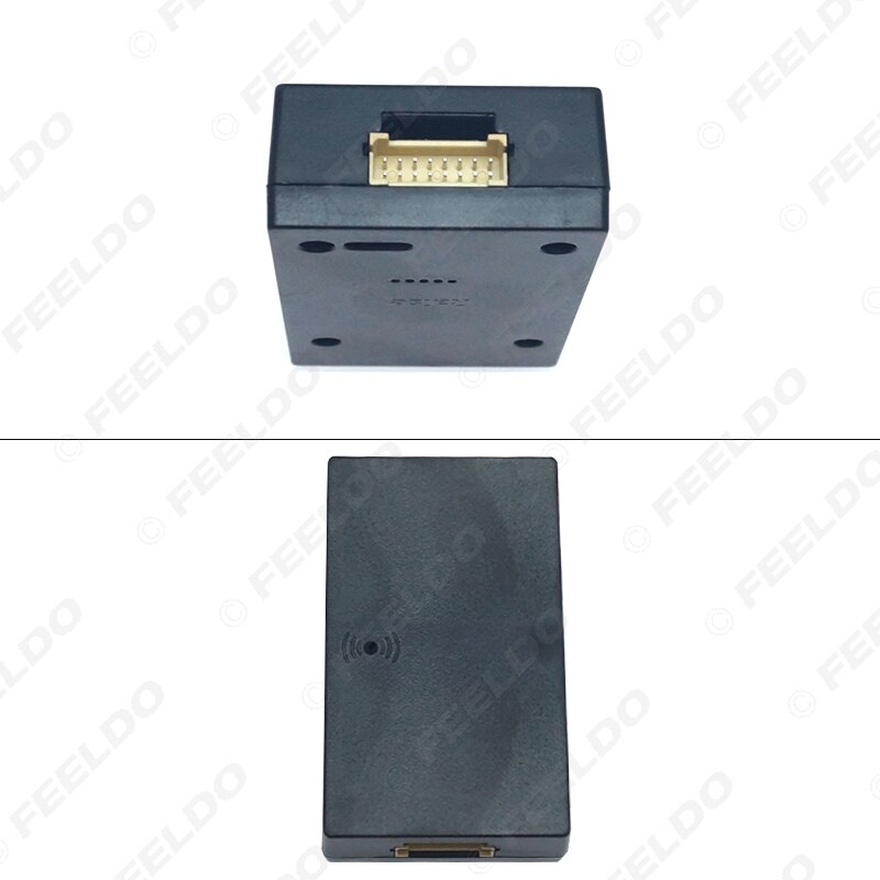 FEELDO Car Audio Radio CD Player 16PIN Android Power Calbe Adapter With Canbus Box For Honda Civic CRV Media Wiring Harness