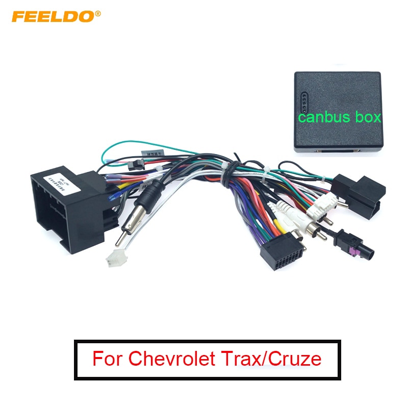 FEELDO Car Media Android Radio Player 16Pin Wire Harness With Canbus