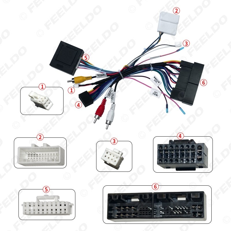 Car Stereo 16Pin Power Wiring Harness With Canbus Support Original USB For Hyundai Elantra/SantaFe/IX45/K3/Sportage/Sorento Car Stereo 16Pin Power Wiring Harness With Canbus Support Original USB For Hyundai Elantra/SantaFe/IX45/K3/Sportage/Sorento