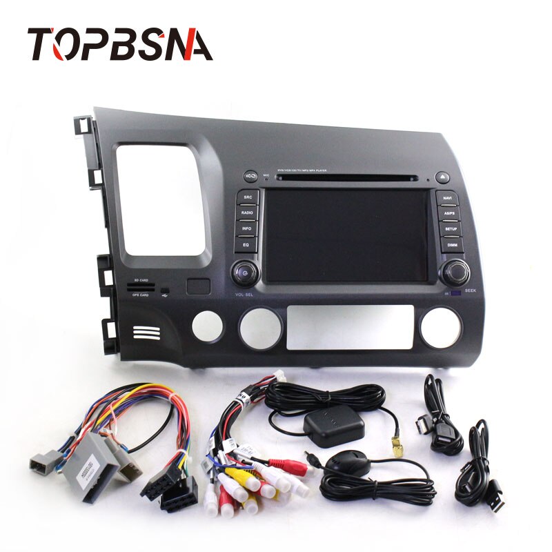 TOPBSNA Android 10 Car DVD Player For HONDA CIVIC 2006-2011 WIFI Multimedia GPS Navigation 2 Din Car Radio Video Stereo RDS Auto TOPBSNA Android 10 Car DVD Player For HONDA CIVIC 2006-2011 WIFI Multimedia GPS Navigation 2 Din Car Radio Video Stereo RDS Auto