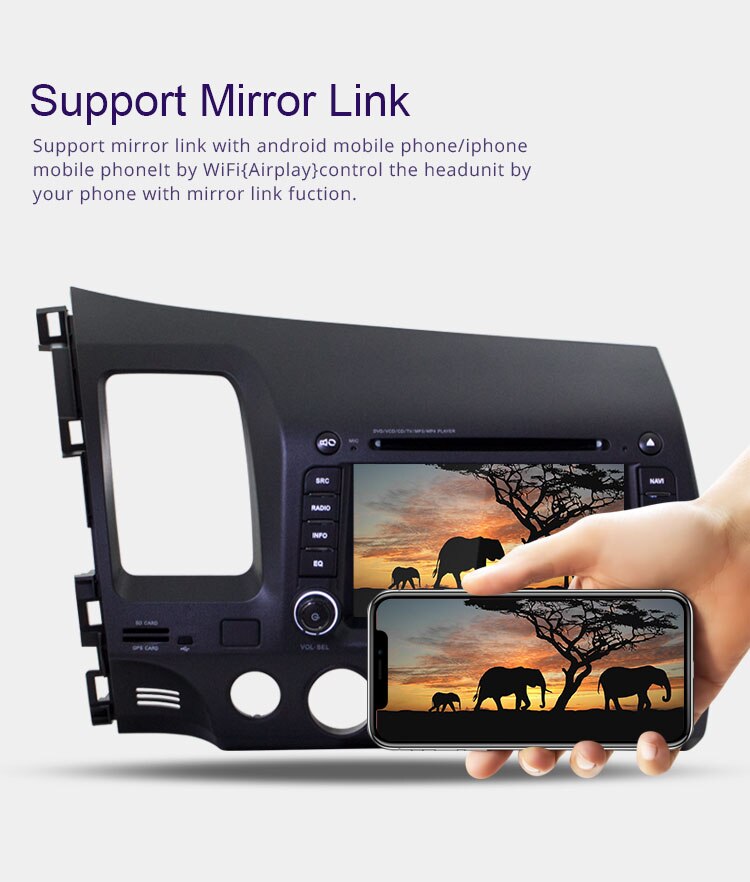 TOPBSNA Android 10 Car DVD Player For HONDA CIVIC 2006-2011 WIFI Multimedia GPS Navigation 2 Din Car Radio Video Stereo RDS Auto TOPBSNA Android 10 Car DVD Player For HONDA CIVIC 2006-2011 WIFI Multimedia GPS Navigation 2 Din Car Radio Video Stereo RDS Auto