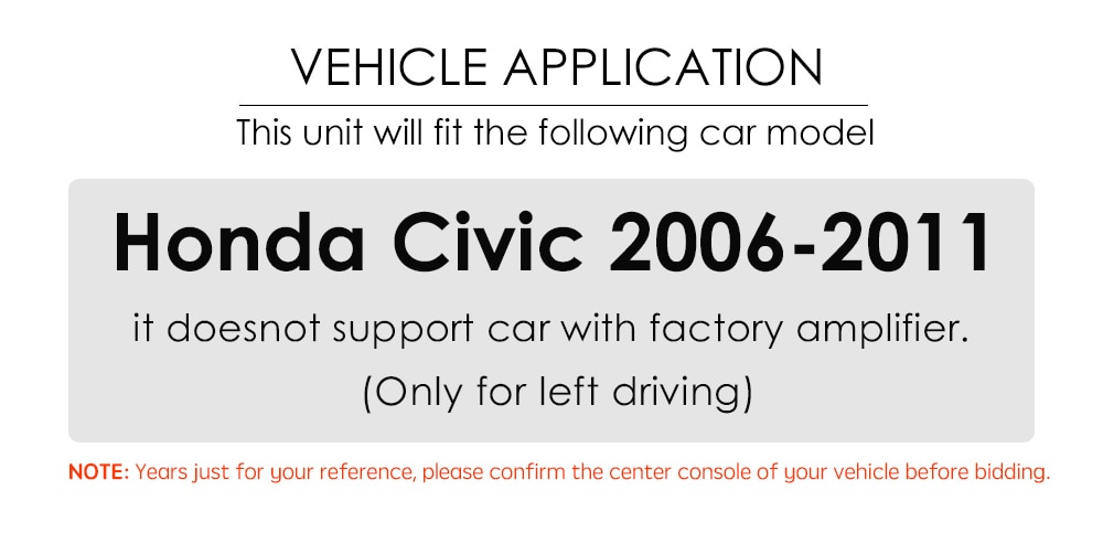 Ossuret 10.1 Inch 2Din Android 10 Car Radio Multimedia Player For Honda Civic 2006-2011 Navigation GPS dvd Player TPMS WIFI 4G