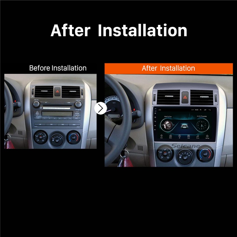 Seicane 9 inch Android 8.1 2Din Car Radio Quad Core WIFI Bluetooth Multimedia Player For 2007 2008 2009 2010 Toyota OLD Corolla Seicane 9 inch Android 8.1 2Din Car Radio Quad Core WIFI Bluetooth Multimedia Player For 2007 2008 2009 2010 Toyota OLD Corolla