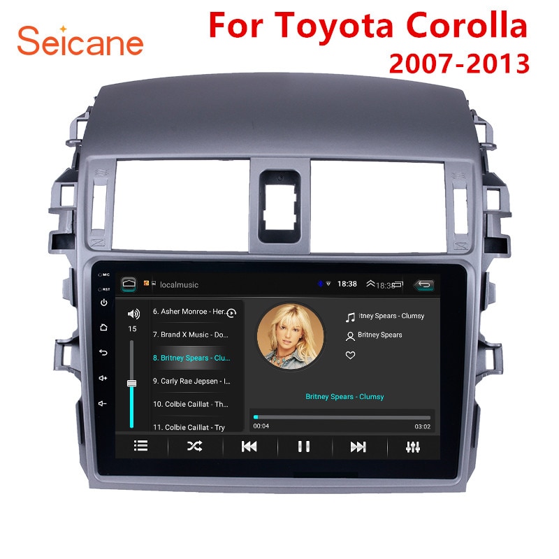 Seicane 9 inch Android 8.1 2Din Car Radio Quad Core WIFI Bluetooth Multimedia Player For 2007 2008 2009 2010 Toyota OLD Corolla Seicane 9 inch Android 8.1 2Din Car Radio Quad Core WIFI Bluetooth Multimedia Player For 2007 2008 2009 2010 Toyota OLD Corolla