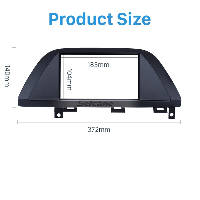 Seicane Durable 2 Din Auto Stereo CD Car Radio Fascia for 2006 Honda Odyssey DVD panel In Dash Mount Kit Seicane Durable 2 Din Auto Stereo CD Car Radio Fascia for 2006 Honda Odyssey DVD panel In Dash Mount Kit