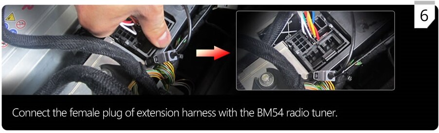 Erisin LMBM6-N for BMW Car of our brand with Blue & White 12 Pin Connectors need this 6m Extension Power & Radio Cable