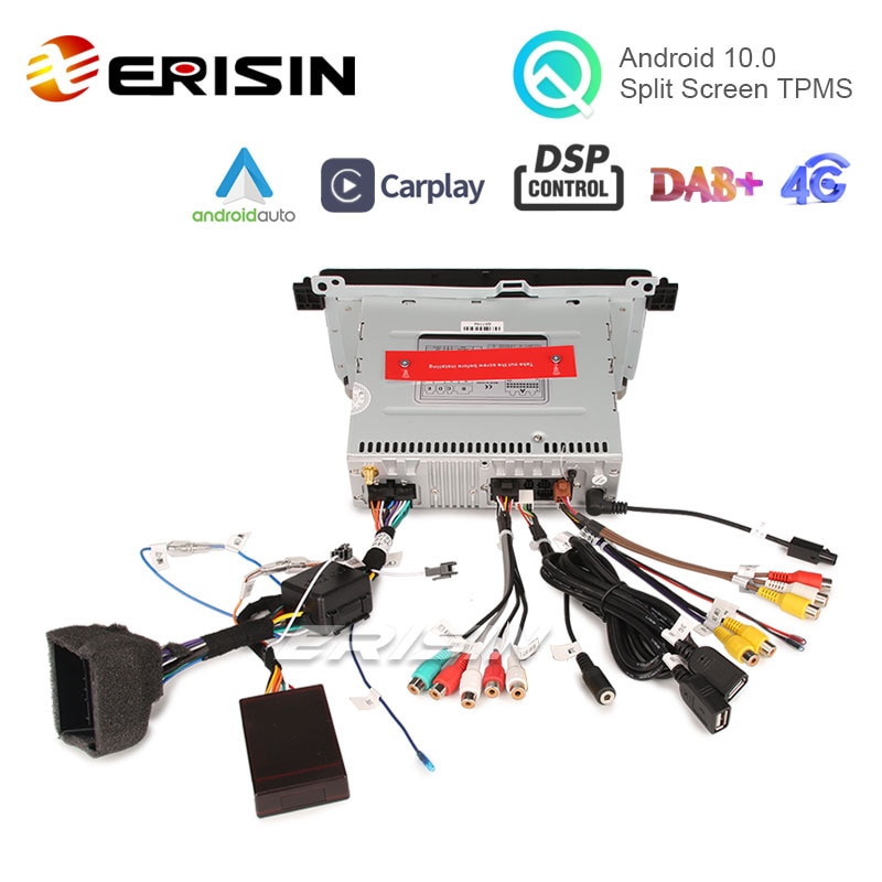 Erisin 8788 8.8″ PX5 64G Android 10.0 Car Radio Apple CarPlay Auto GPS 4G DAB+ DSP for BMW 3er E46 318 325 M3 MG ZT Rover75 Erisin 8788 8.8