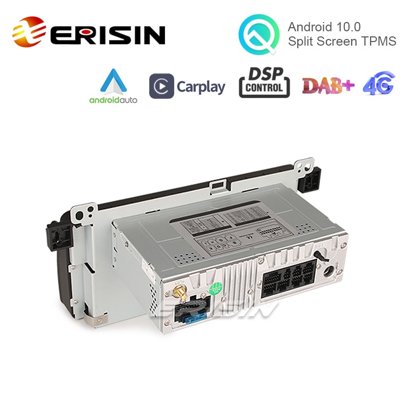 Erisin 8788 8.8″ PX5 64G Android 10.0 Car Radio Apple CarPlay Auto GPS 4G DAB+ DSP for BMW 3er E46 318 325 M3 MG ZT Rover75 Erisin 8788 8.8
