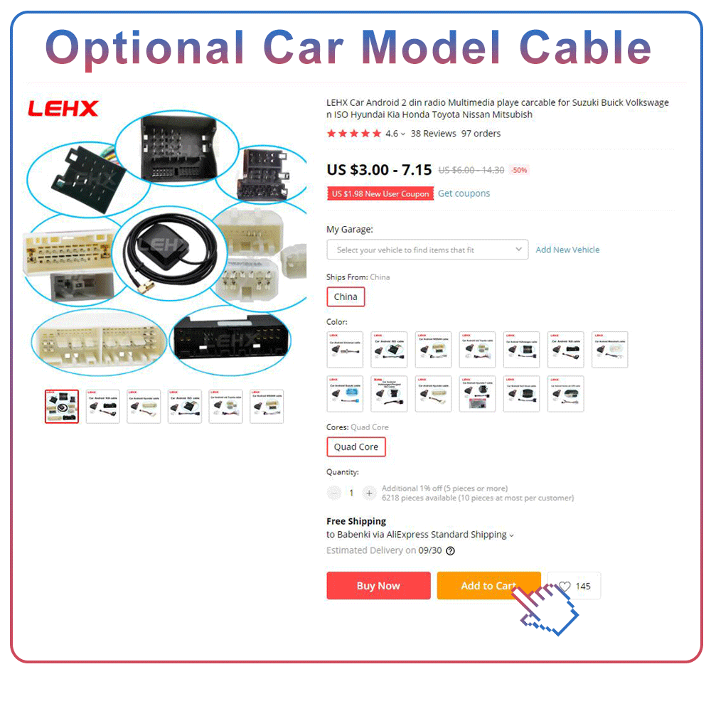 9/10.1 Inch 2 Din Android 9.0  Car radio Multimedia Video Player Universal auto Stereo  For Volkswagen Nissan Hyundai Kia toyota