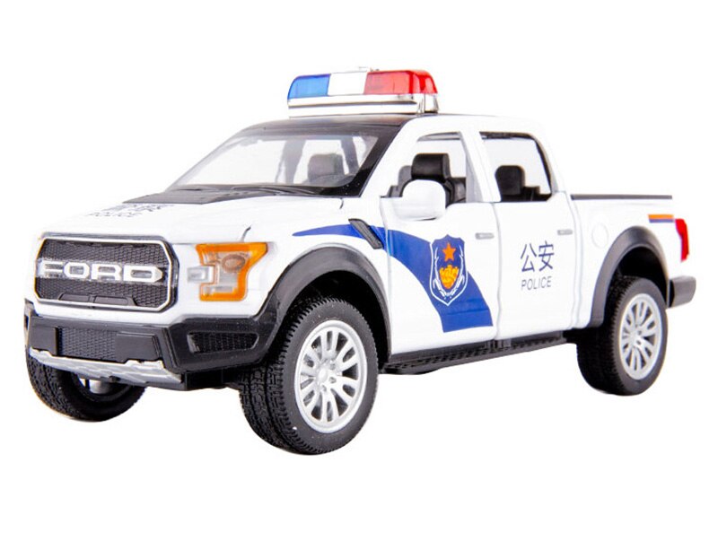 1/32 Alloy Ford F150 Pickup Model Toy Car Die Cast Sound Light Pull Back Police Toys Vehicle For Kids Children 1/32 Alloy Ford F150 Pickup Model Toy Car Die Cast Sound Light Pull Back Police Toys Vehicle For Kids Children