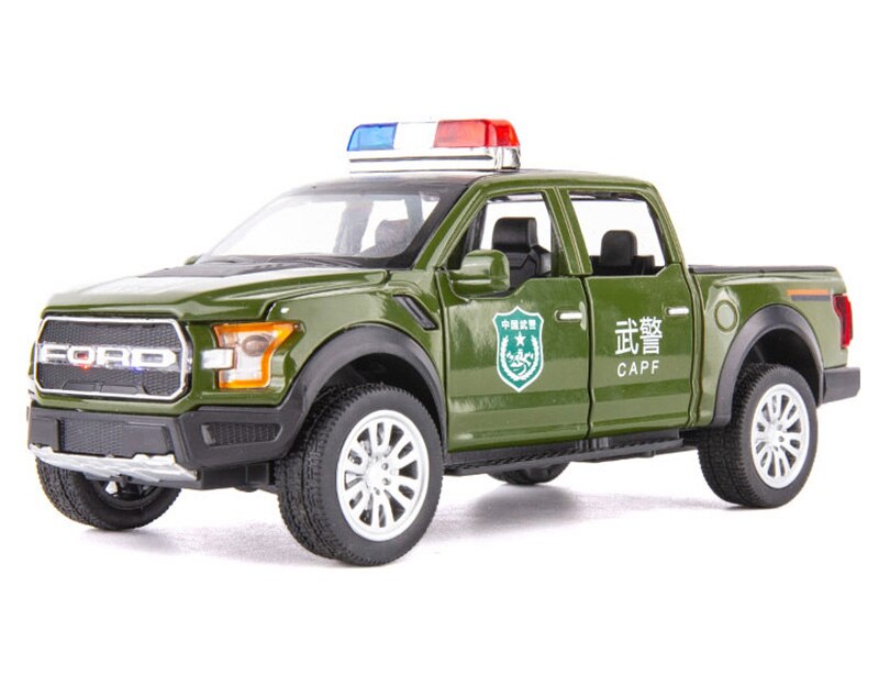 1/32 Alloy Ford F150 Pickup Model Toy Car Die Cast Sound Light Pull Back Police Toys Vehicle For Kids Children 1/32 Alloy Ford F150 Pickup Model Toy Car Die Cast Sound Light Pull Back Police Toys Vehicle For Kids Children