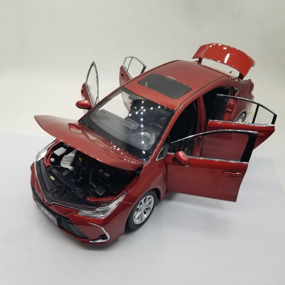 1:18 Diecast Model for Toyota Corolla 2019 Red Sedan Alloy Toy Car Miniature Collection Gifts Hot Selling Altis 1:18 Diecast Model for Toyota Corolla 2019 Red Sedan Alloy Toy Car Miniature Collection Gifts Hot Selling Altis