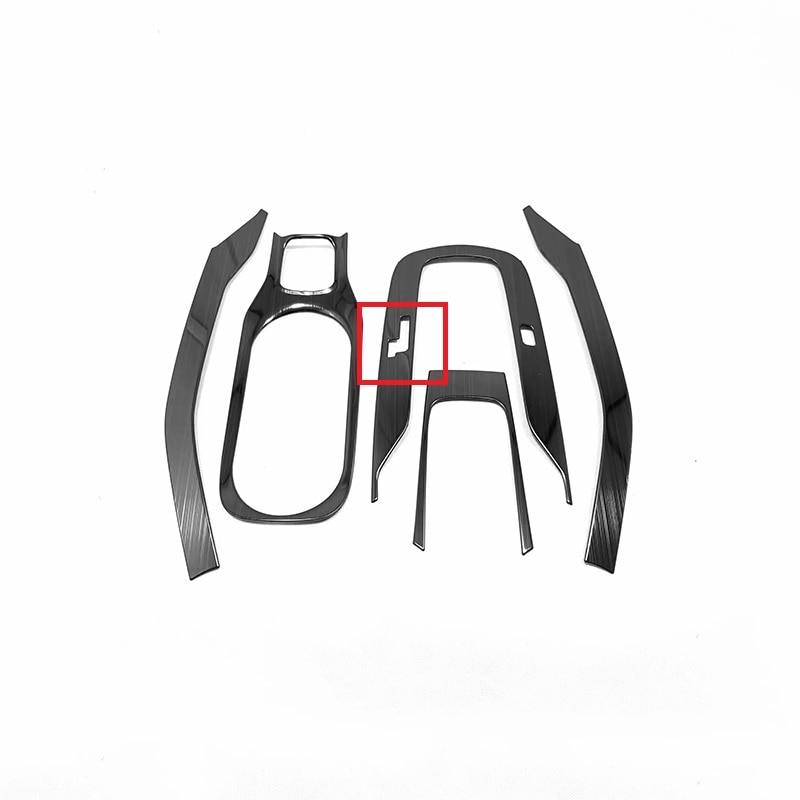 For Toyota corolla 2019 2020 Stainless Steel Gear Shift Panel Water Cup Holder cover trim Interior accessories 5Pcs For Toyota corolla 2019 2020 Stainless Steel Gear Shift Panel Water Cup Holder cover trim Interior accessories 5Pcs