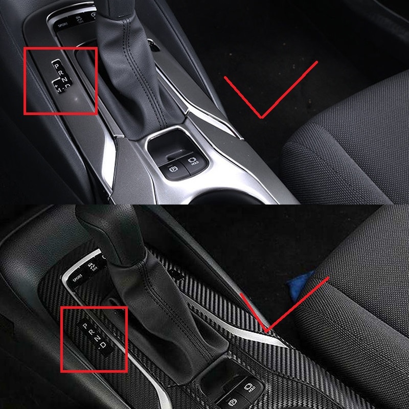 For Toyota corolla 2019 2020 Stainless Steel Gear Shift Panel Water Cup Holder cover trim Interior accessories 5Pcs For Toyota corolla 2019 2020 Stainless Steel Gear Shift Panel Water Cup Holder cover trim Interior accessories 5Pcs