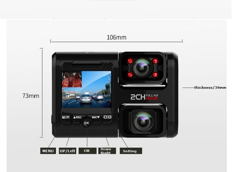 4K 2160P WIFI GPS Logger Dual Lens Car DVR Novatek 96663 Chip Sony IMX323 Sensor Night Vision Dual Camera Dash Cam Recorder D30H 4K 2160P WIFI GPS Logger Dual Lens Car DVR Novatek 96663 Chip Sony IMX323 Sensor Night Vision Dual Camera Dash Cam Recorder D30H