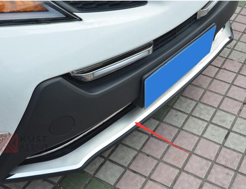 Car styling For Toyota RAV4 2014 2015 High quality stainless steel Front Grille Around Trim Racing Grills Trim