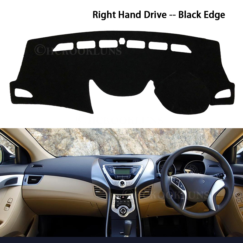 thumbnail image 2 of Custom Fit Dash Cover For Hyundai Elantra / Avante 2011-2015 – Fade Resistant, 3 Color Options 2 of 6