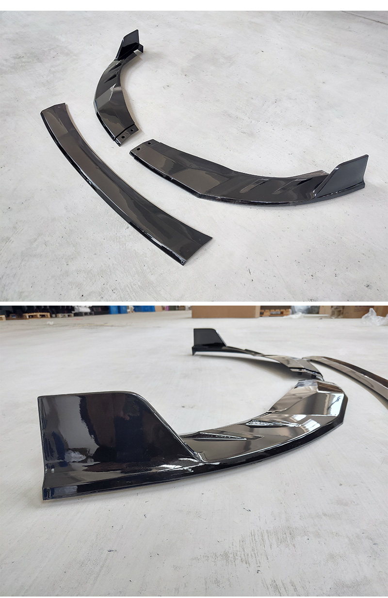 Front Bumper Spoiler Protector Plate Lip Body Kit Splitter Carbon Surface Decorative Strip Shovel For Corolla American 2019 2020