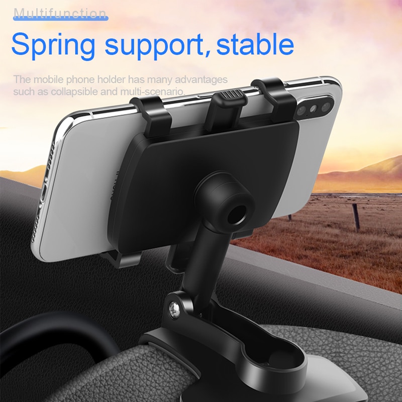 360 Degrees Car Phone Holder Universal Smartphone Stands Car Rack Dashboard Support for Auto Grip Mobile Phone Fixed Bracket 360 Degrees Car Phone Holder Universal Smartphone Stands Car Rack Dashboard Support for Auto Grip Mobile Phone Fixed Bracket