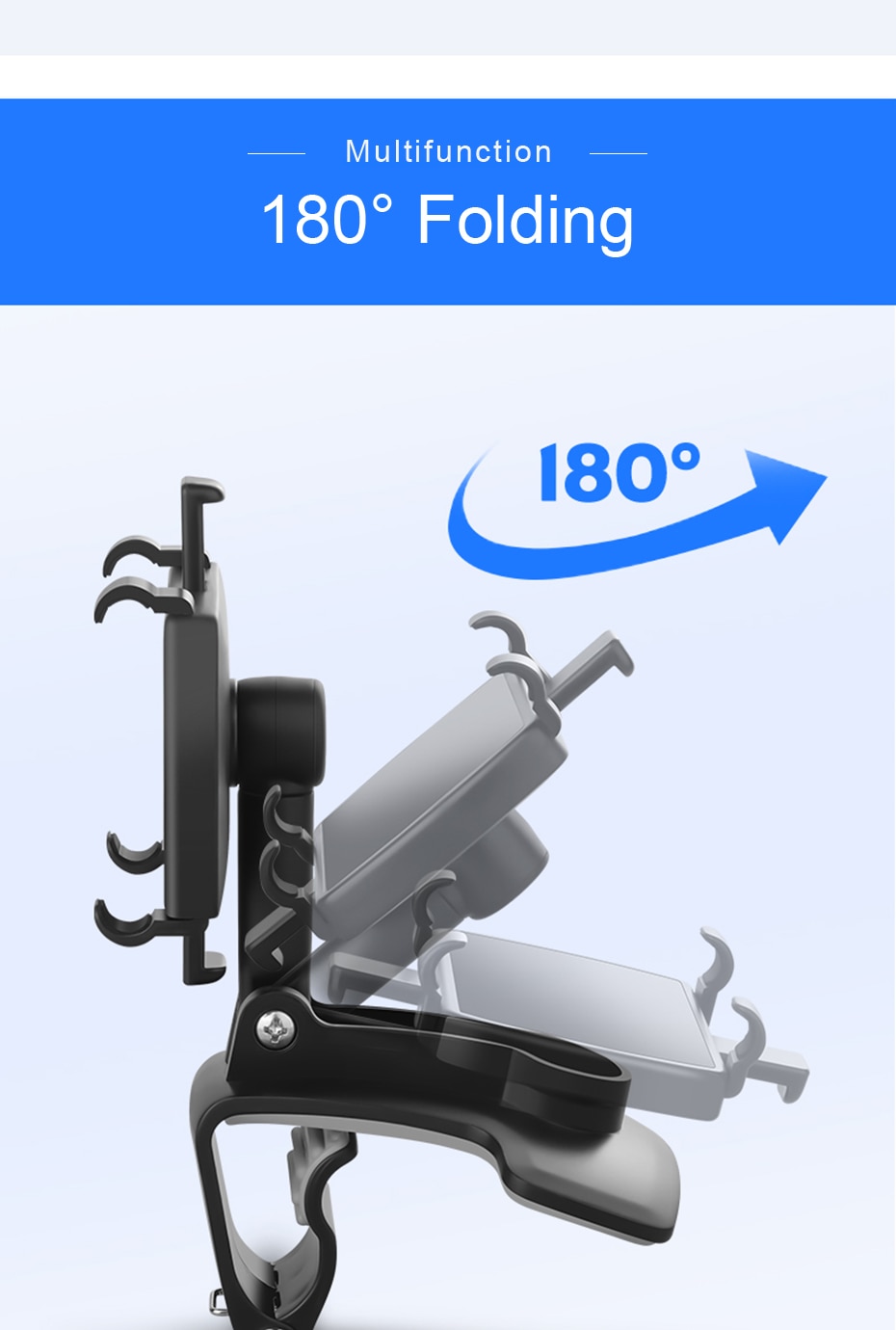360 Degrees Car Phone Holder Universal Smartphone Stands Car Rack Dashboard Support for Auto Grip Mobile Phone Fixed Bracket 360 Degrees Car Phone Holder Universal Smartphone Stands Car Rack Dashboard Support for Auto Grip Mobile Phone Fixed Bracket