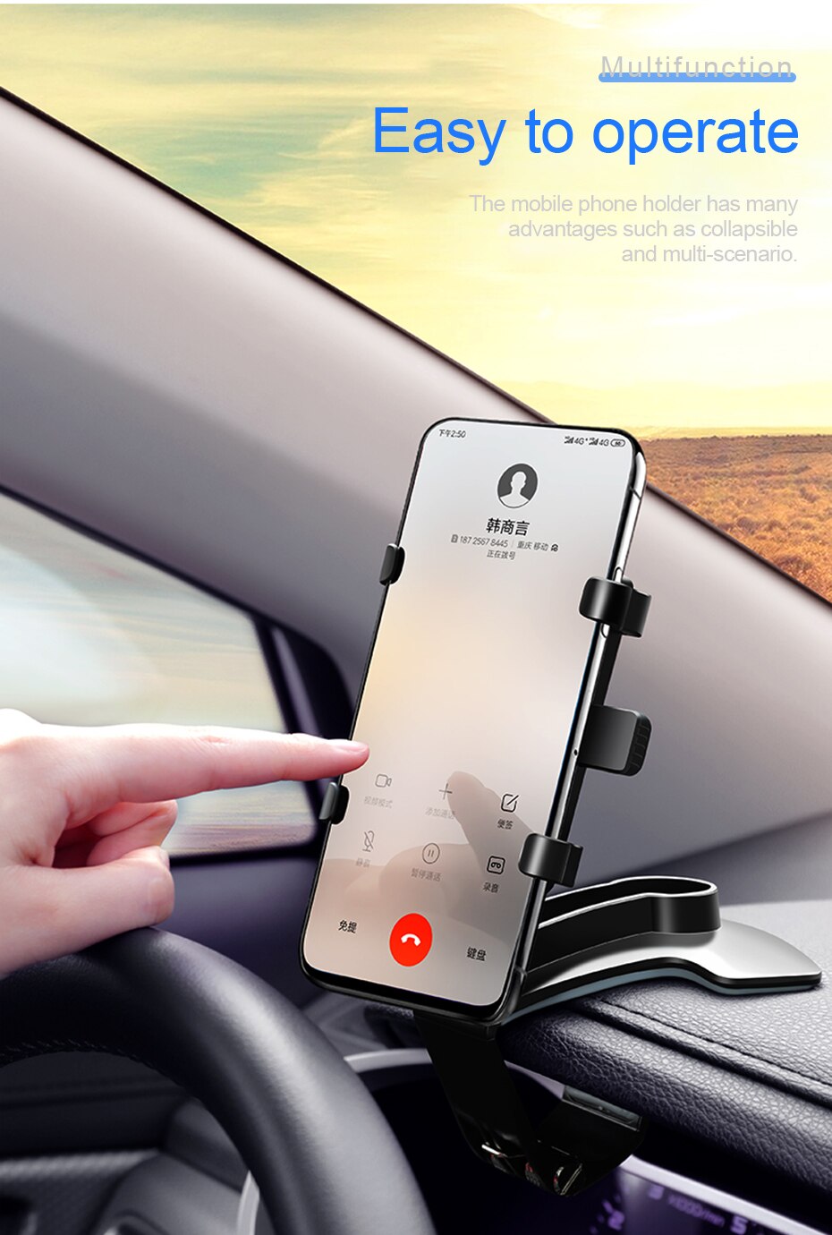 360 Degrees Car Phone Holder Universal Smartphone Stands Car Rack Dashboard Support for Auto Grip Mobile Phone Fixed Bracket 360 Degrees Car Phone Holder Universal Smartphone Stands Car Rack Dashboard Support for Auto Grip Mobile Phone Fixed Bracket