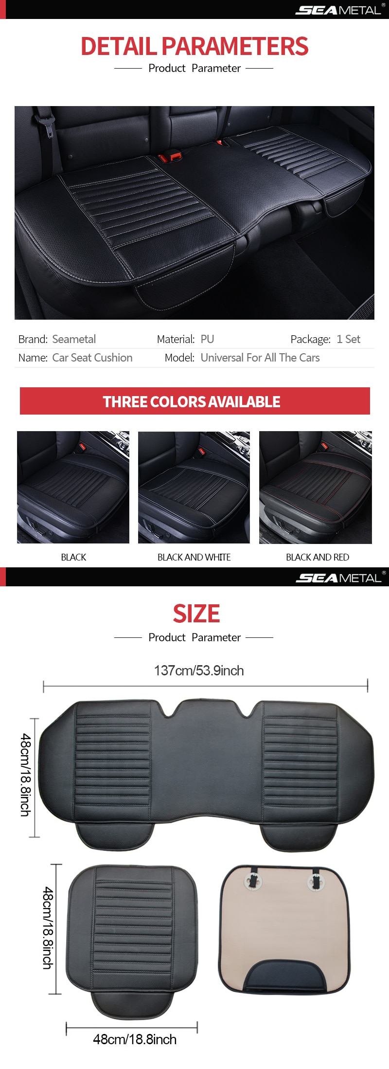 Four Seasons Car Seat Cover PU Leather Cars Seat Cushion Automobiles Seat Protector Universal Car Chair Pad Mat Auto Accessories Four Seasons Car Seat Cover PU Leather Cars Seat Cushion Automobiles Seat Protector Universal Car Chair Pad Mat Auto Accessories