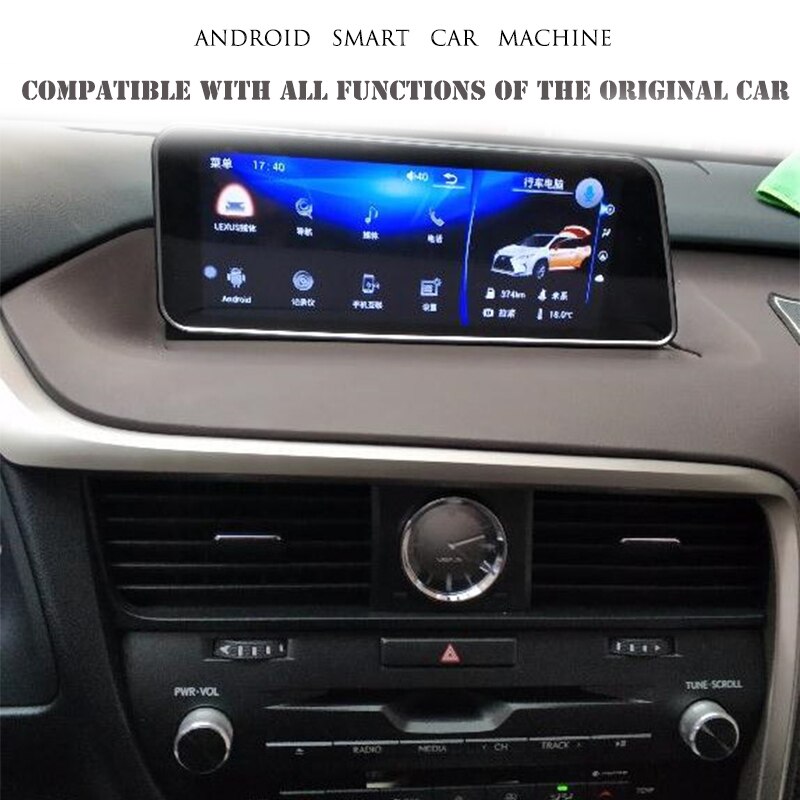 Android Car Multimedia Radio Stereo 12.3 For Lexus RX RX300 RX350