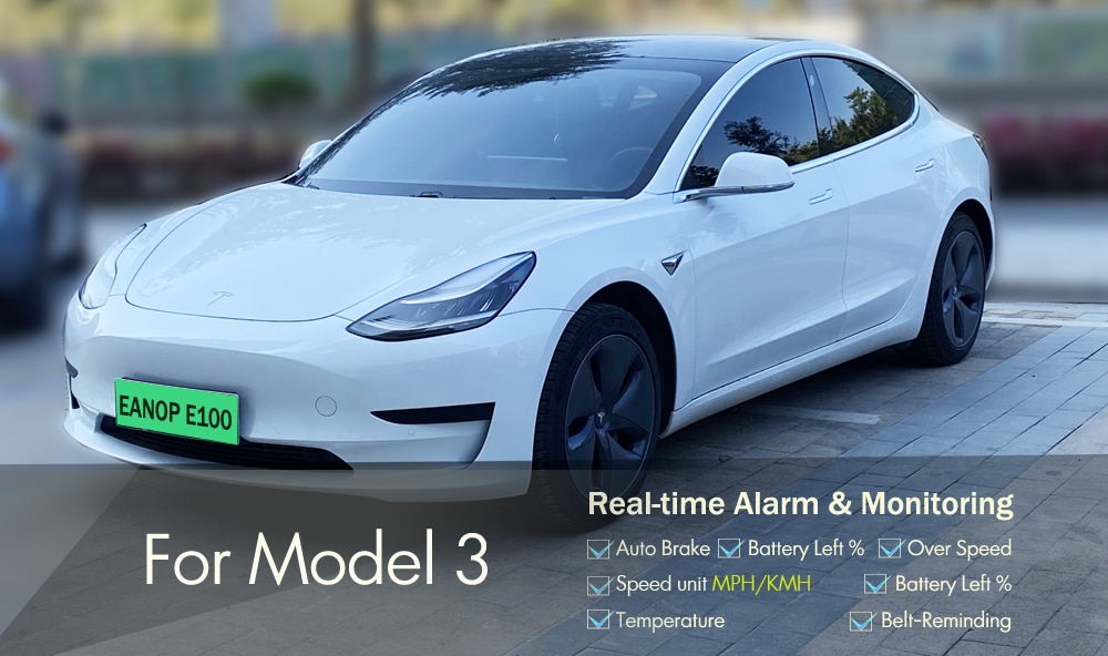 EANOP HUD E100 Head up display Speed Projector Speedometer Turning light Gear Guide Battery display for tesla model 3 car access EANOP HUD E100 Head up display Speed Projector Speedometer Turning light Gear Guide Battery display for tesla model 3 car access