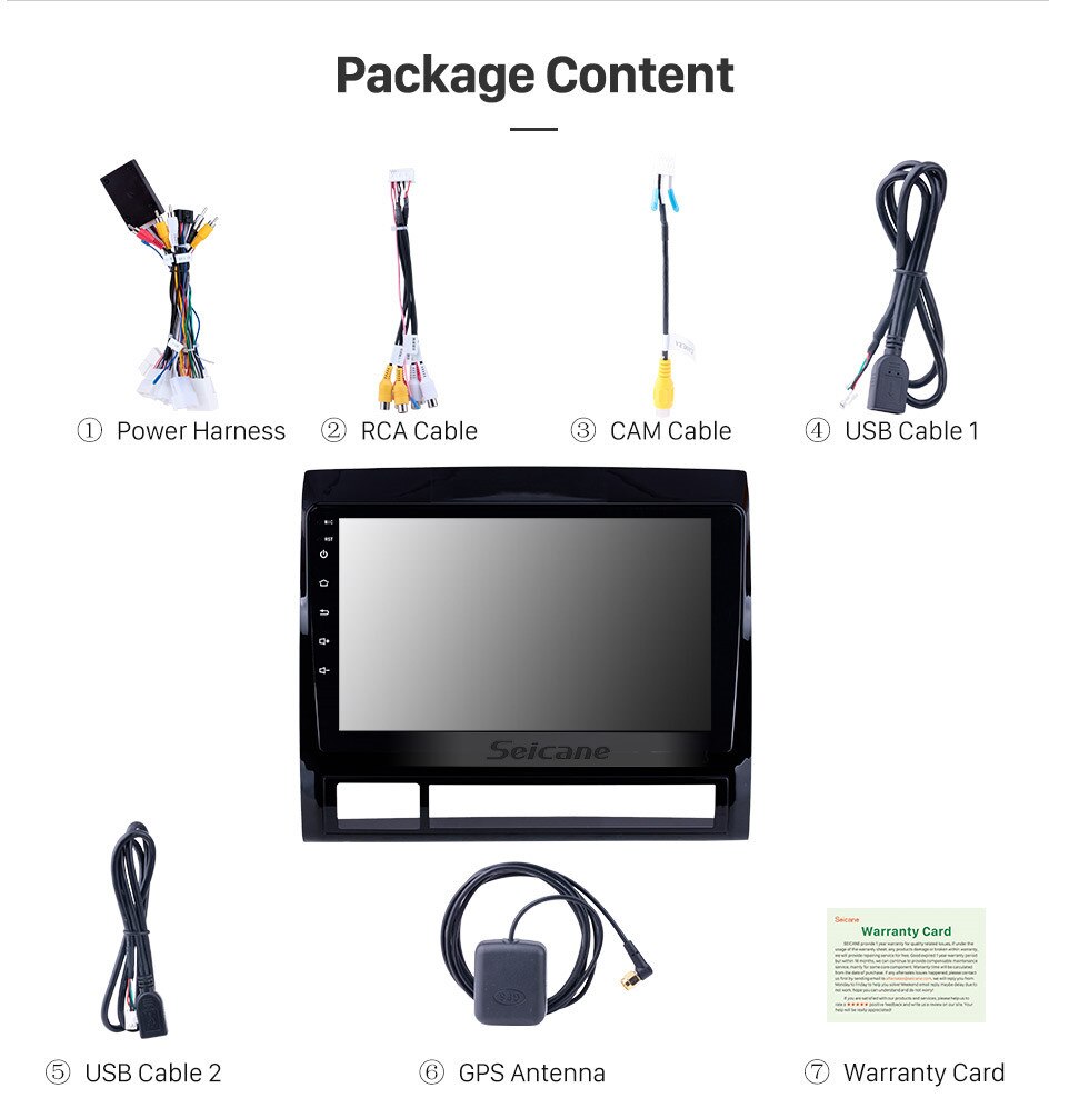 Seicane Android 10.0 For for 2005-2013 TOYOTA TACOMA/HILUX (America Version) left hand drive 9 inch Car Multimedia Player GPS Seicane Android 10.0 For for 2005-2013 TOYOTA TACOMA/HILUX (America Version) left hand drive 9 inch Car Multimedia Player GPS