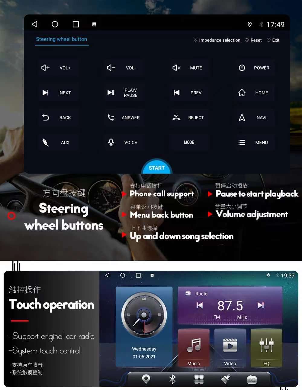 DSP Autoradio Android 10 For Toyota SIENNA 2010-2014 Car Radio Tape Recorder Multimedia DVD Player GPS Navigation stereo carplay