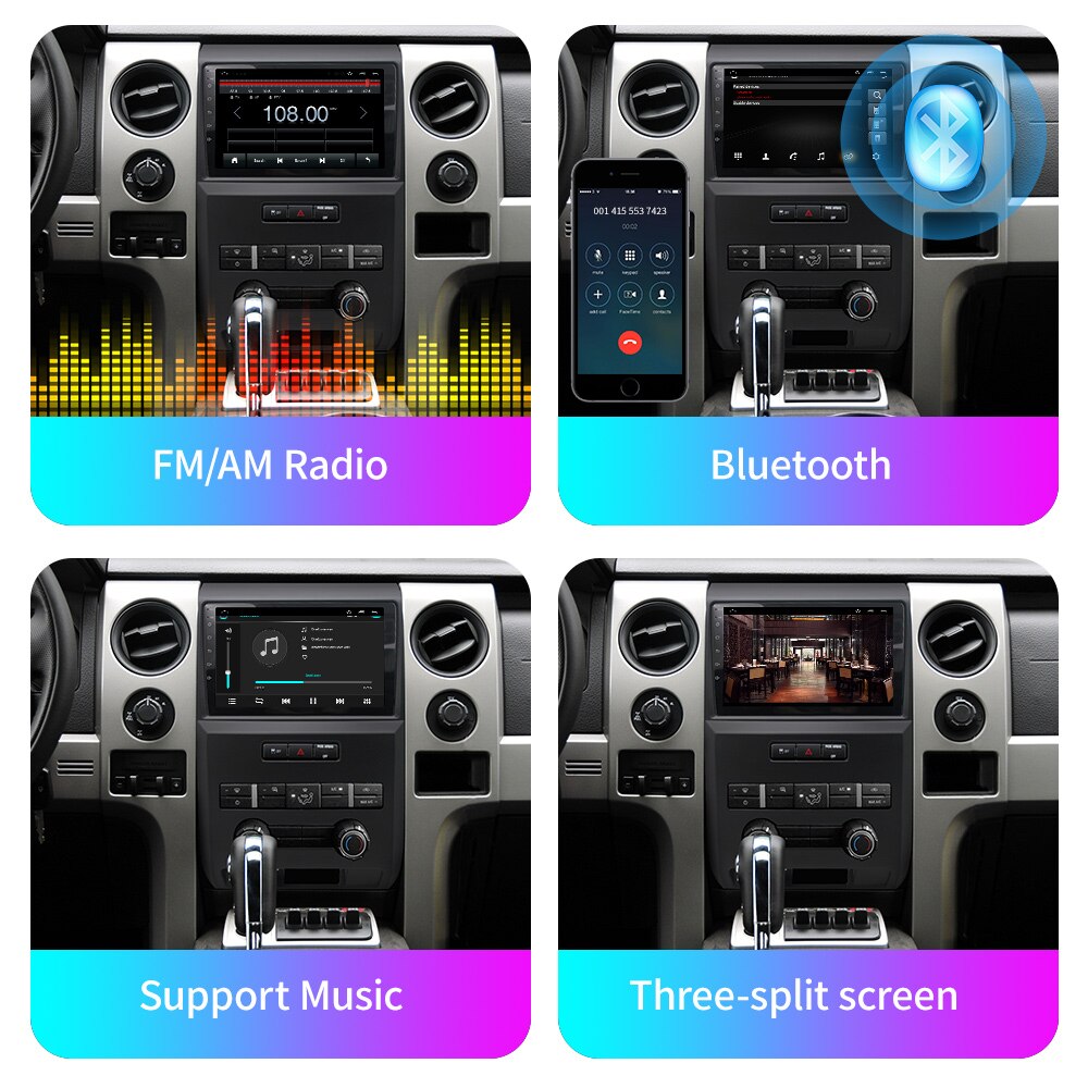 Android 10.0 2Din Car Radio For Ford F150 P415 Raptor 2008-2014 2 DIN stereo Multimedia Audio Player Navigation GPS Video DVD 9" Android 10.0 2Din Car Radio For Ford F150 P415 Raptor 2008-2014 2 DIN stereo Multimedia Audio Player Navigation GPS Video DVD 9"